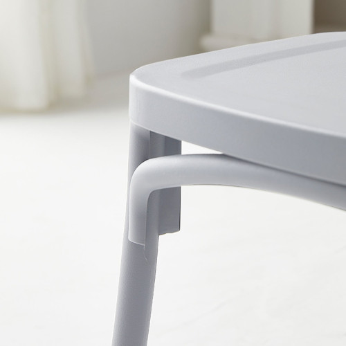 Chaise blanche style BISTROT en résine polypropylène