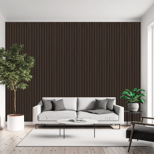 Panneaux bois décoration murale Acacia| Habillage mural – Kosmi Meubles et déco