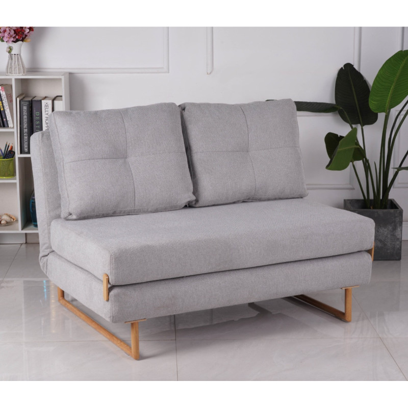 Canapé Convertible dépliable type BZ - Aloha gris