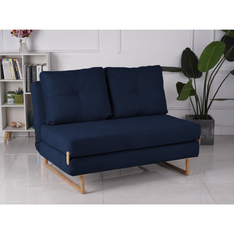 Canapé Convertible dépliable BZ - Aloha bleu