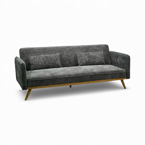 Canapé Convertible dépliable clic-clac - Hina gris
