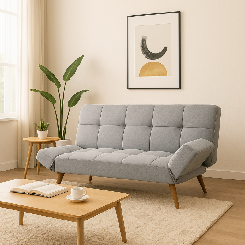 Canapé Convertible Kosmi clic-clac – Gain de Place Lagoon gris