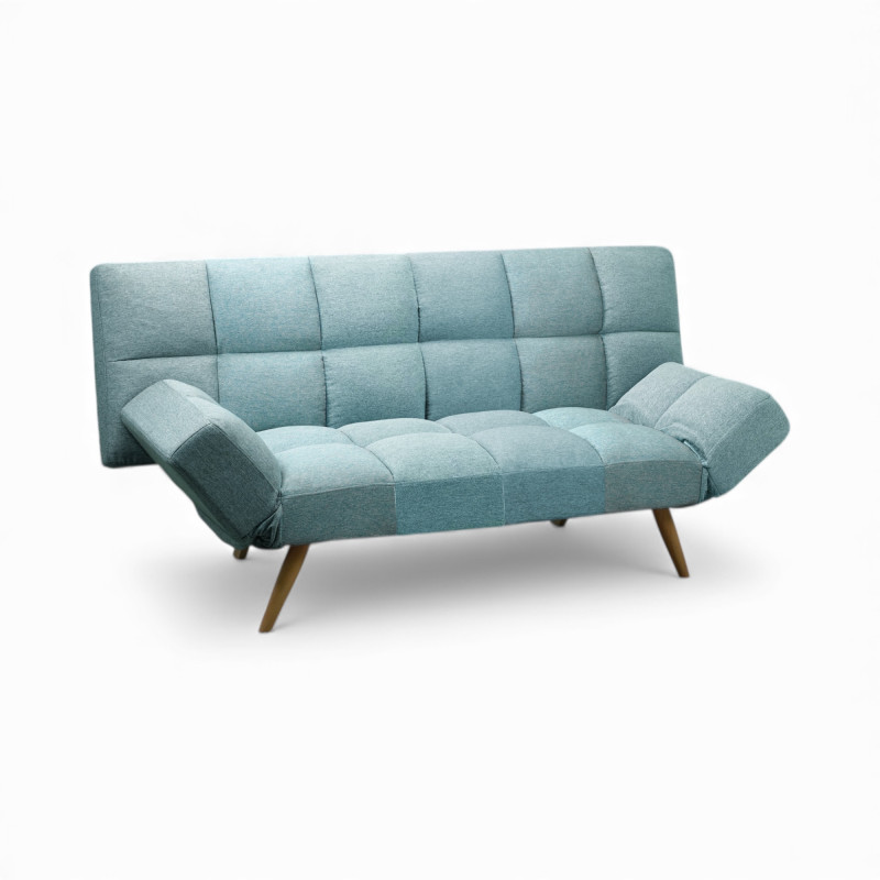 Canapé Convertible dépliable - Lagoon bleu