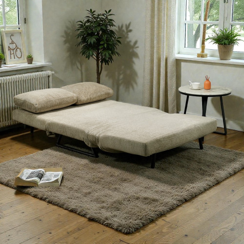 Canapé Convertible dépliable - Nami beige