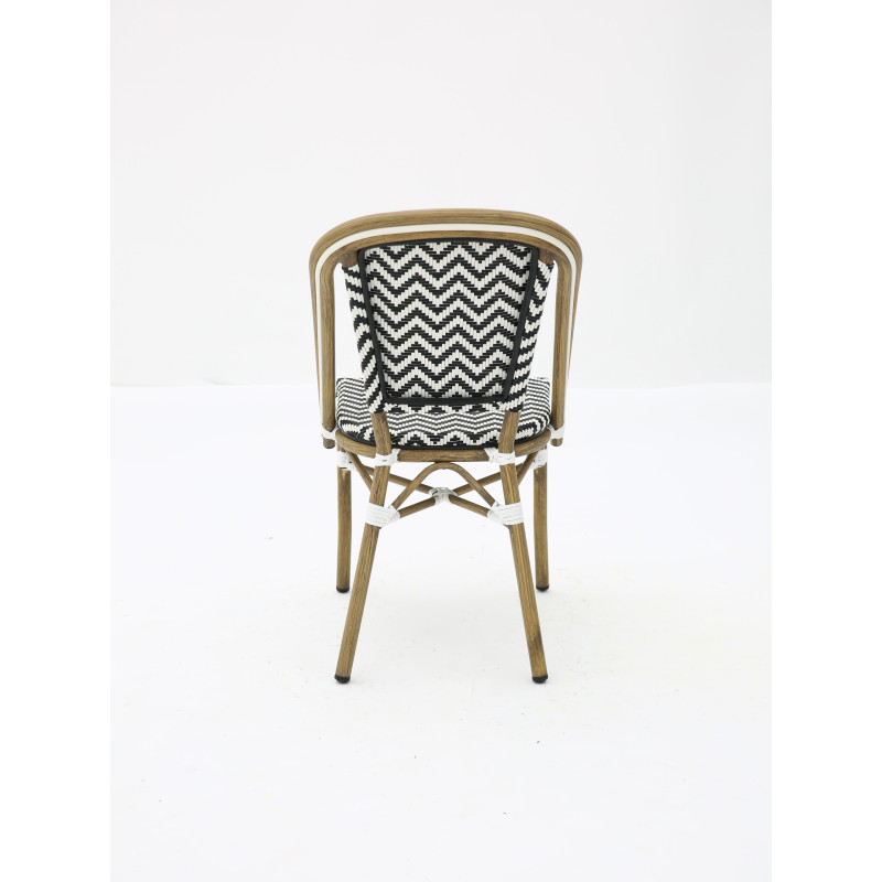 Chaise bistrot BRASSERIE extérieure en aluminium | KOSMI