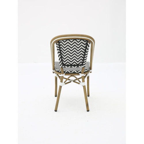 Chaise bistrot BRASSERIE extérieure en aluminium | KOSMI