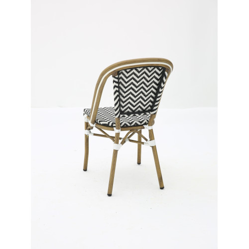 Chaise bistrot BRASSERIE extérieure en aluminium | KOSMI