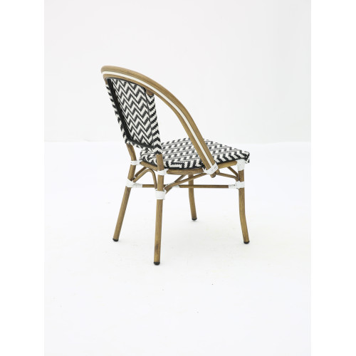 Chaise bistrot BRASSERIE extérieure en aluminium | KOSMI