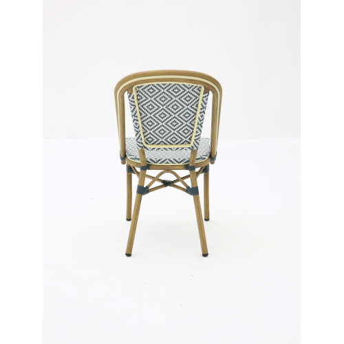Chaise bistrot BRASSERIE extérieure en aluminium | KOSMI