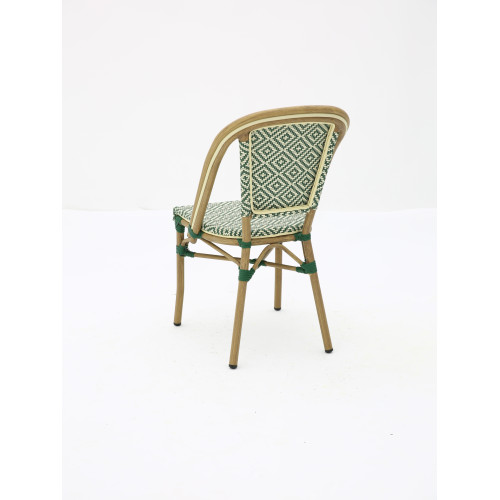 Chaise bistrot BRASSERIE extérieure en aluminium | KOSMI