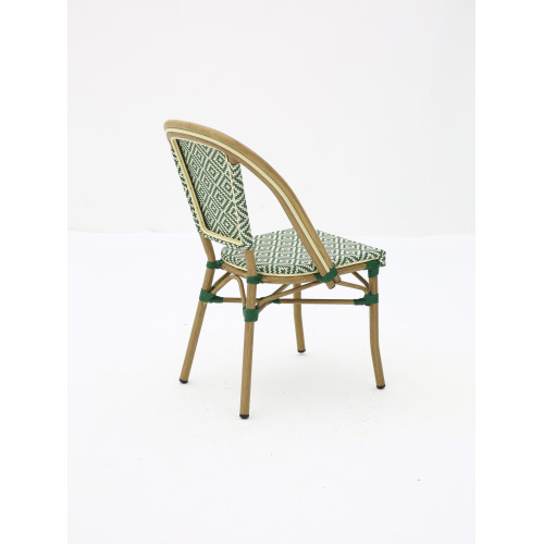 Chaise bistrot BRASSERIE extérieure en aluminium | KOSMI