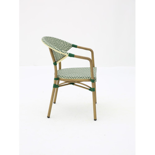 Chaise bistrot BRASSERIE extérieure en aluminium | KOSMI