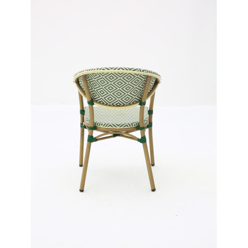 Chaise bistrot BRASSERIE extérieure en aluminium | KOSMI