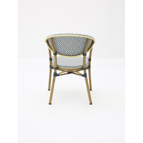 Chaise bistrot BRASSERIE extérieure en aluminium | KOSMI