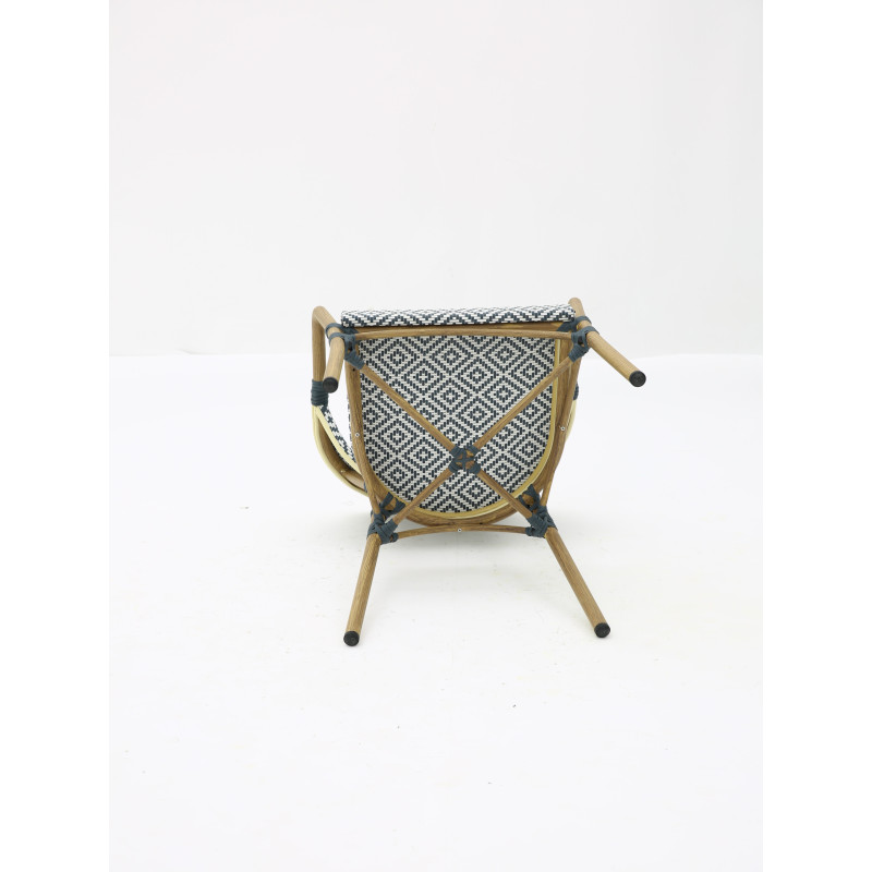 Chaise bistrot BRASSERIE extérieure en aluminium | KOSMI