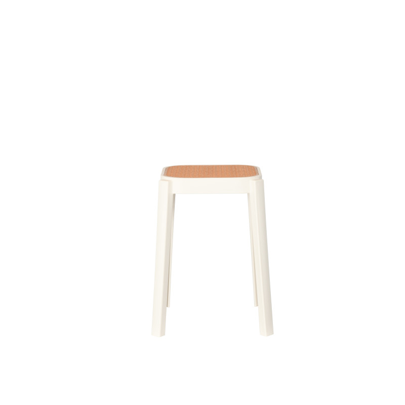 Tabouret Oasis en Résine – Empilable, Léger, Cuisine, Îlot et Comptoir